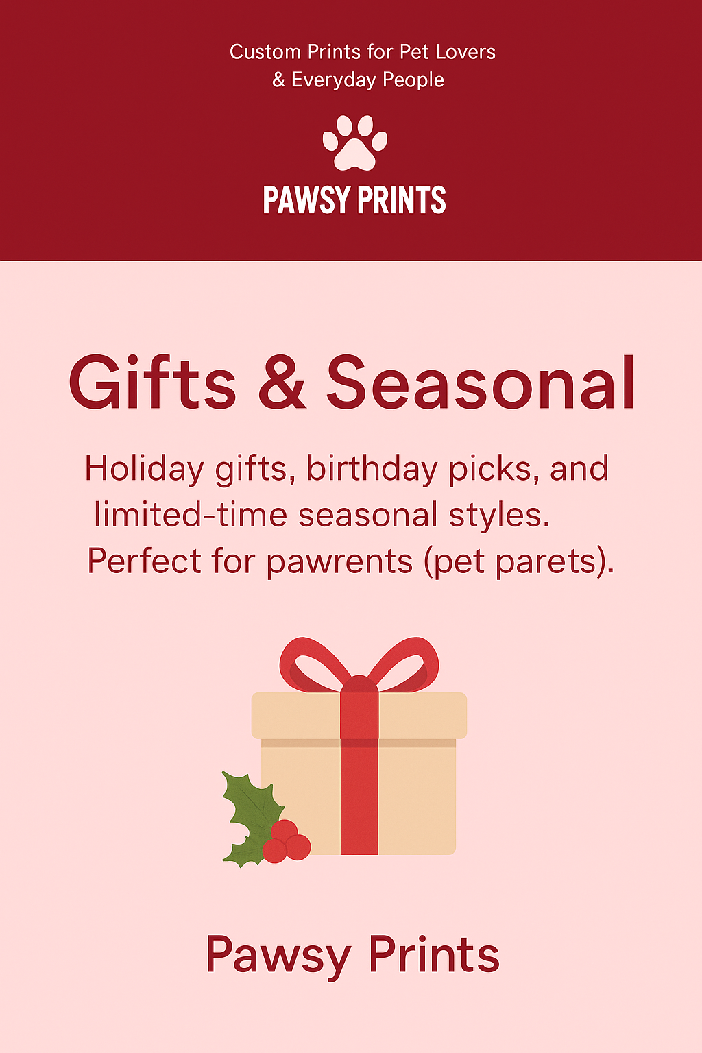 Gifts & Seasonal