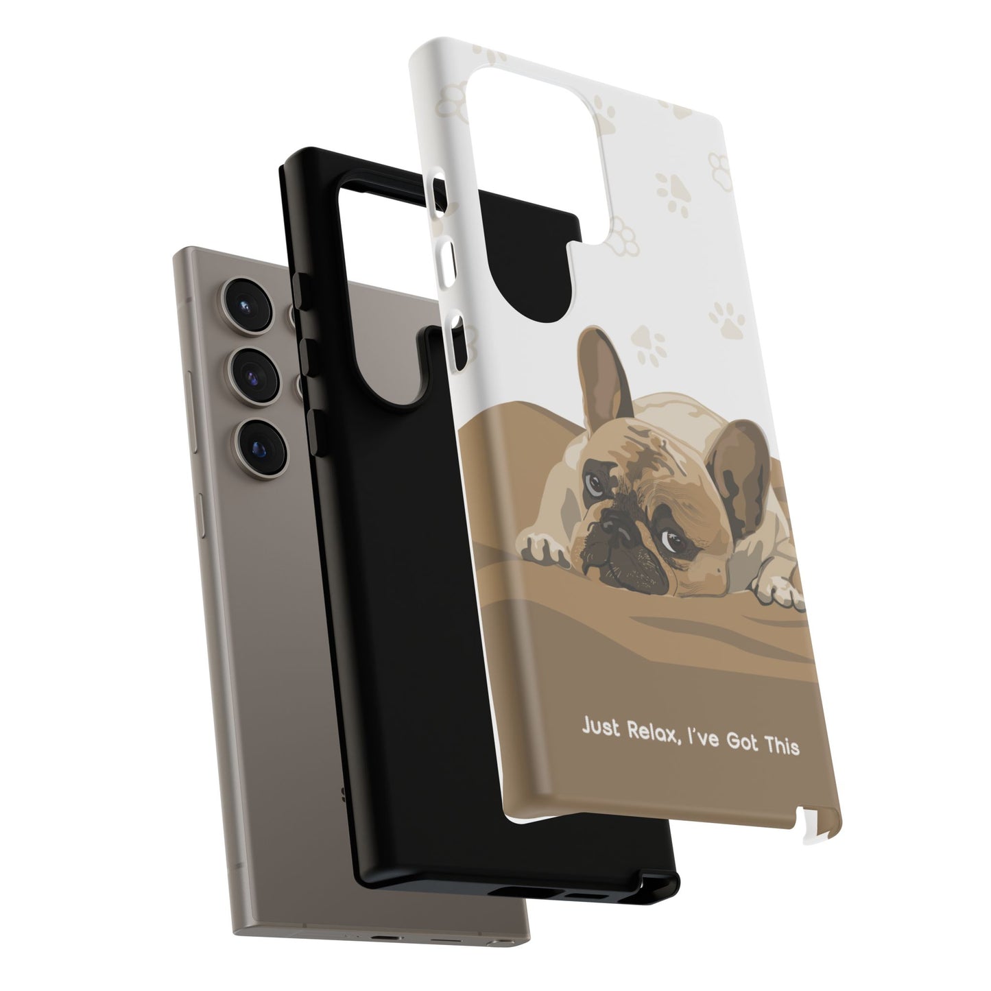 Dog Lover Tough Cases - Cute Pet Accessories with Pawsy Prints for iPhone 17 and Galaxy S25