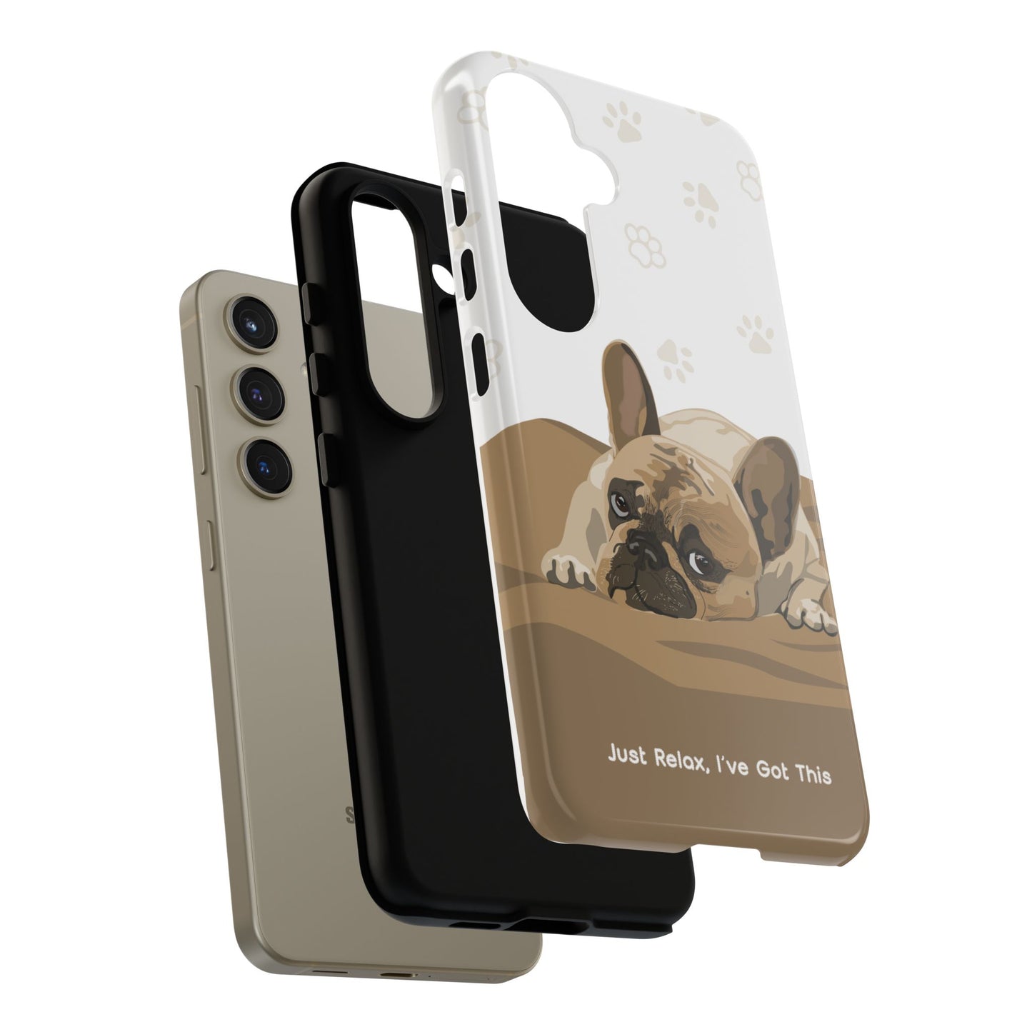 Dog Lover Tough Cases - Cute Pet Accessories with Pawsy Prints for iPhone 17 and Galaxy S25