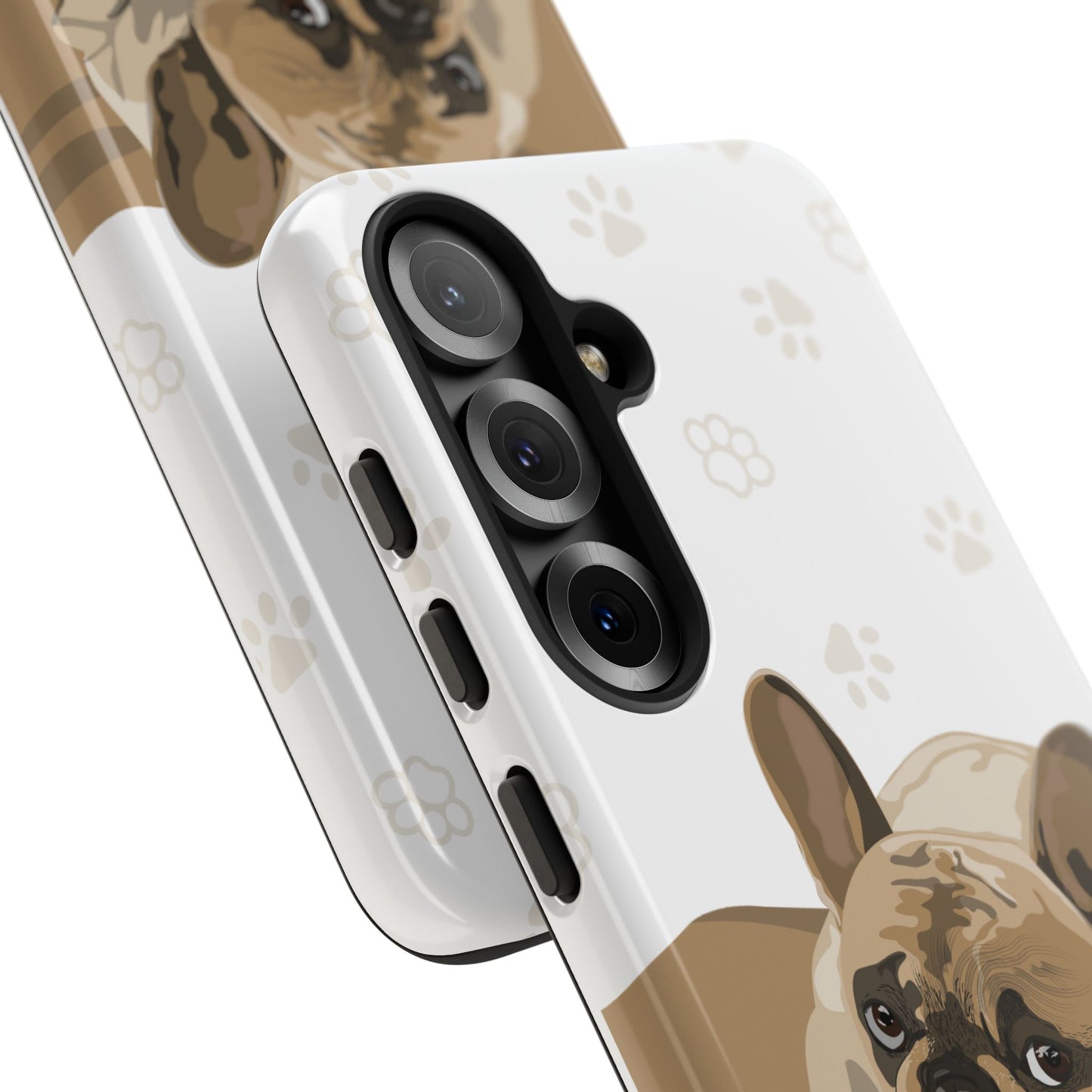 Dog Lover Tough Cases - Cute Pet Accessories with Pawsy Prints for iPhone 17 and Galaxy S25