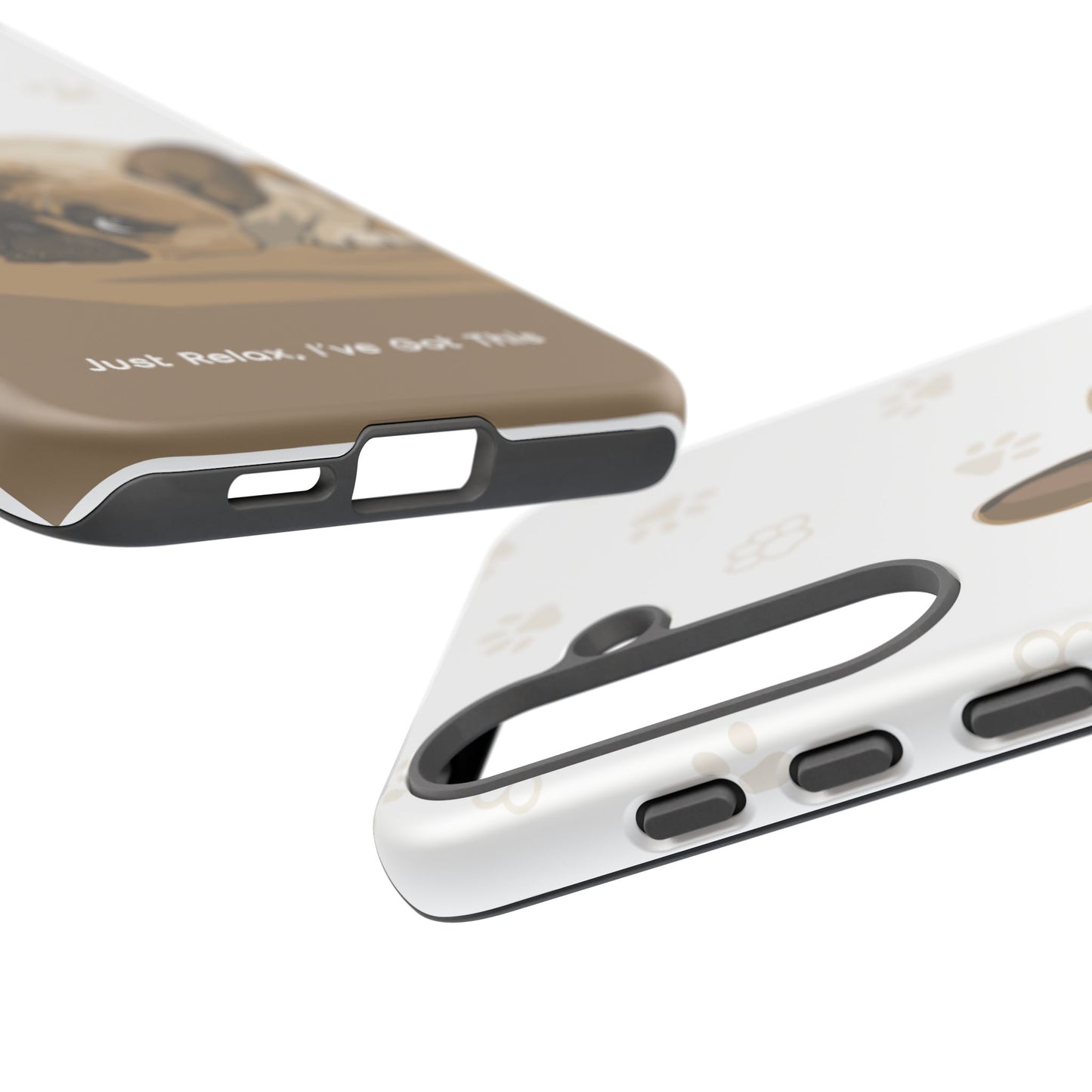 Dog Lover Tough Cases - Cute Pet Accessories with Pawsy Prints for iPhone 17 and Galaxy S25