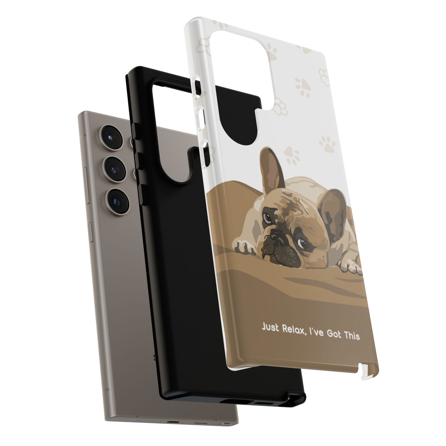 Dog Lover Tough Cases - Cute Pet Accessories with Pawsy Prints for iPhone 17 and Galaxy S25