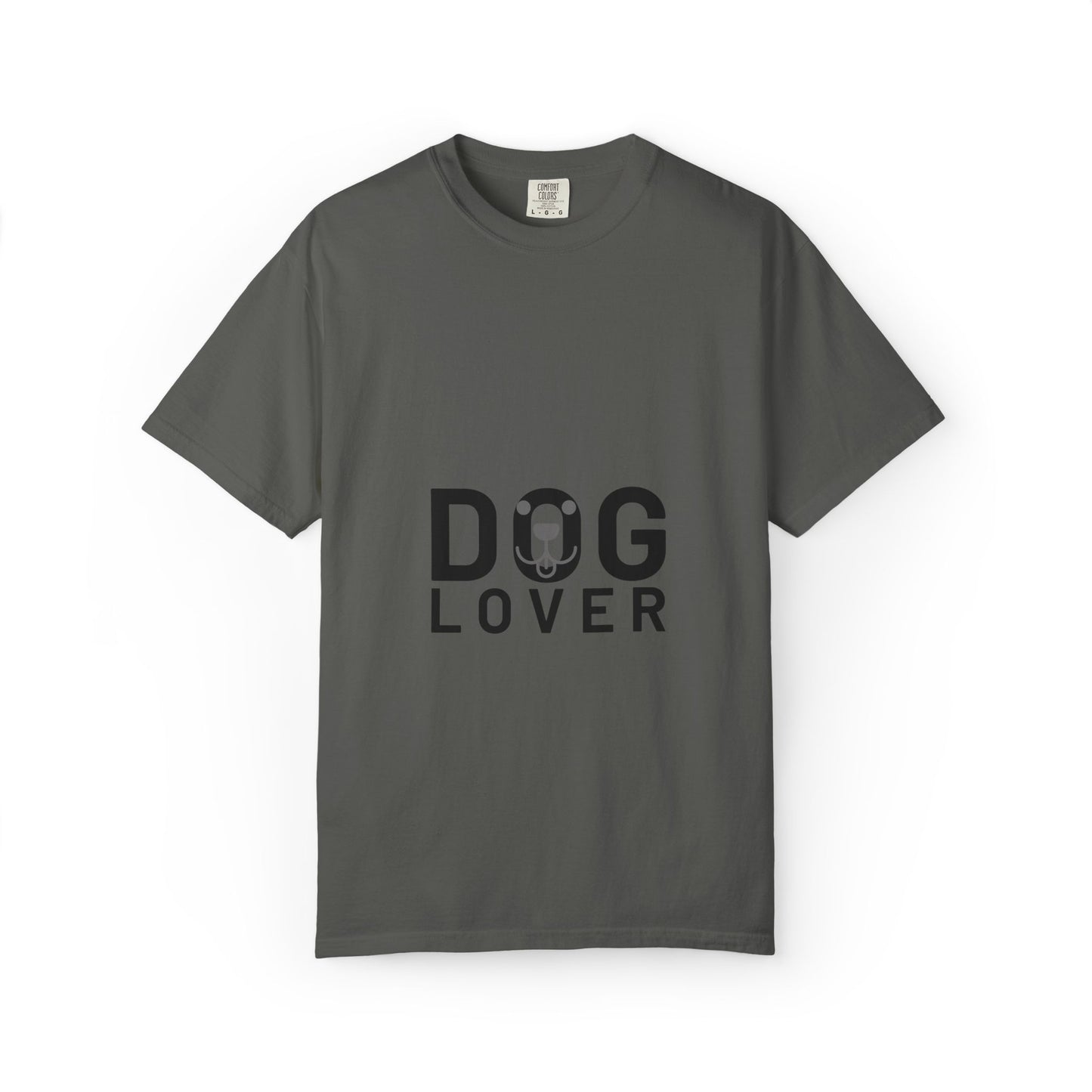 Minimalist Dog Lover Tee – Unisex Garment-Dyed Comfort Fit