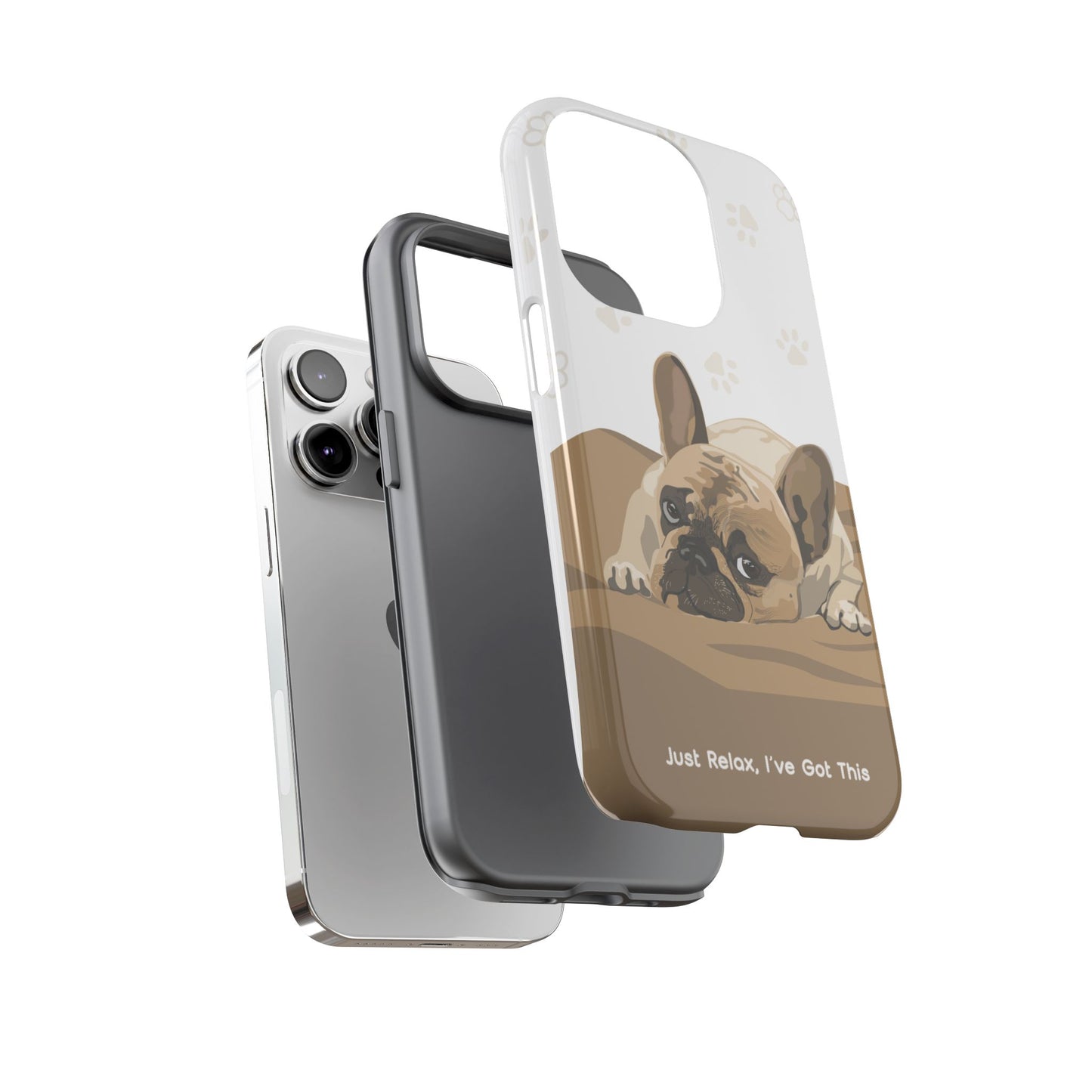 Dog Lover Tough Cases - Cute Pet Accessories with Pawsy Prints for iPhone 17 and Galaxy S25