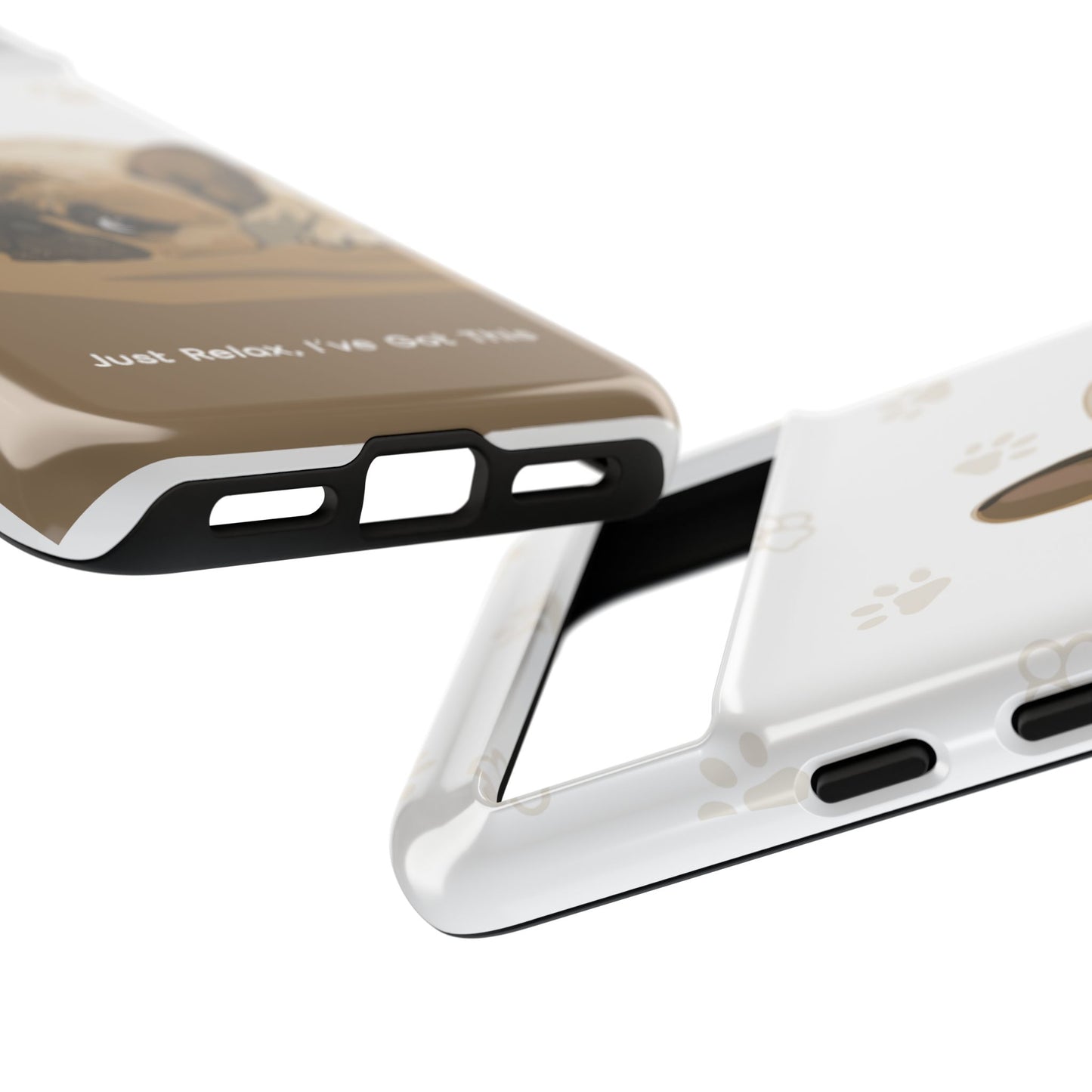 Dog Lover Tough Cases - Cute Pet Accessories with Pawsy Prints for iPhone 17 and Galaxy S25