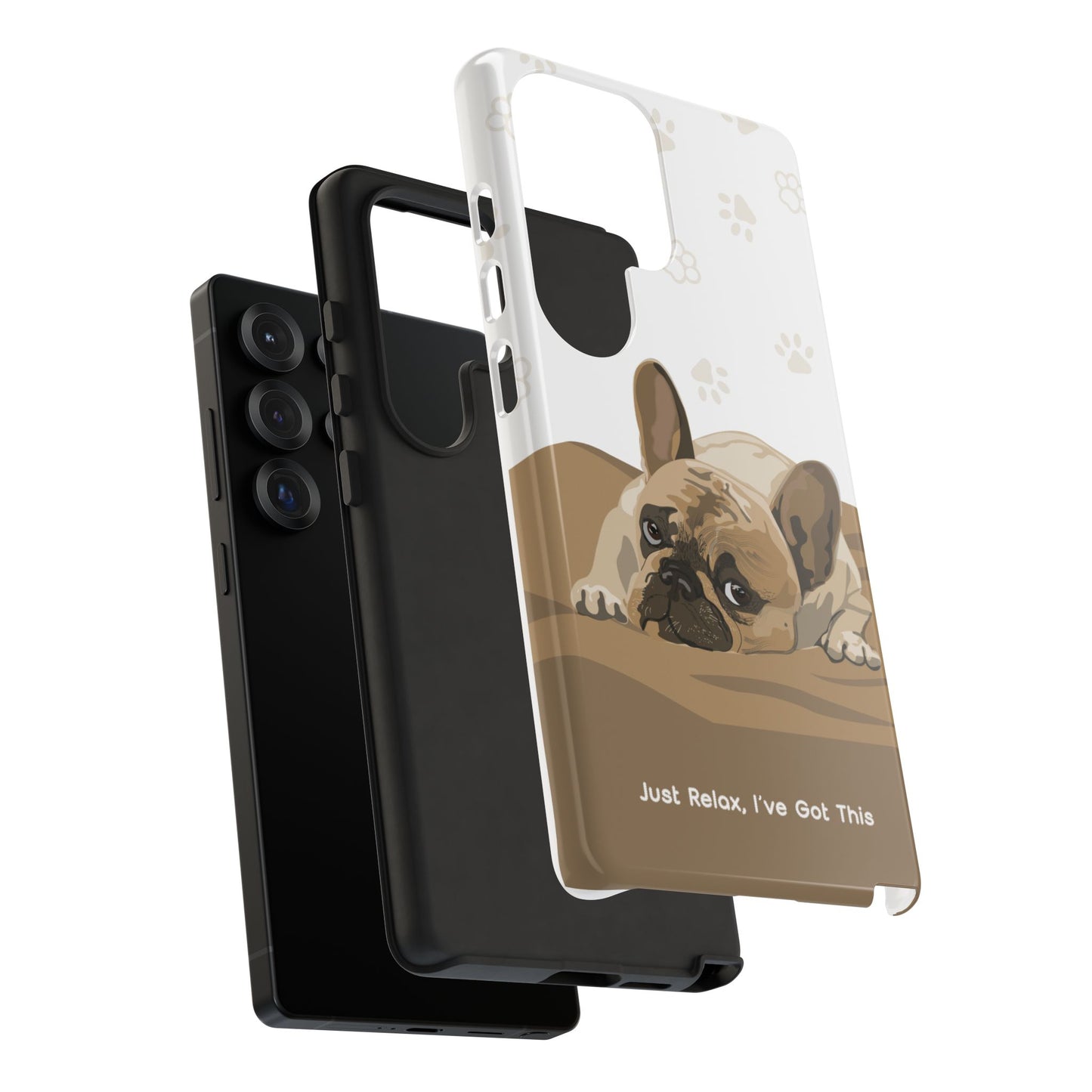 Dog Lover Tough Cases - Cute Pet Accessories with Pawsy Prints for iPhone 17 and Galaxy S25