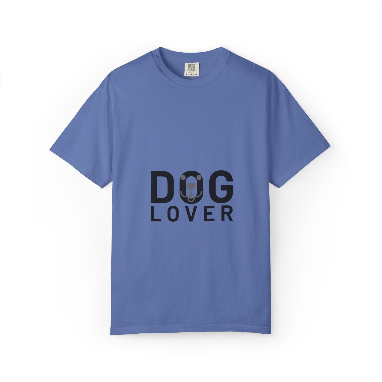 Minimalist Dog Lover Tee – Unisex Garment-Dyed Comfort Fit