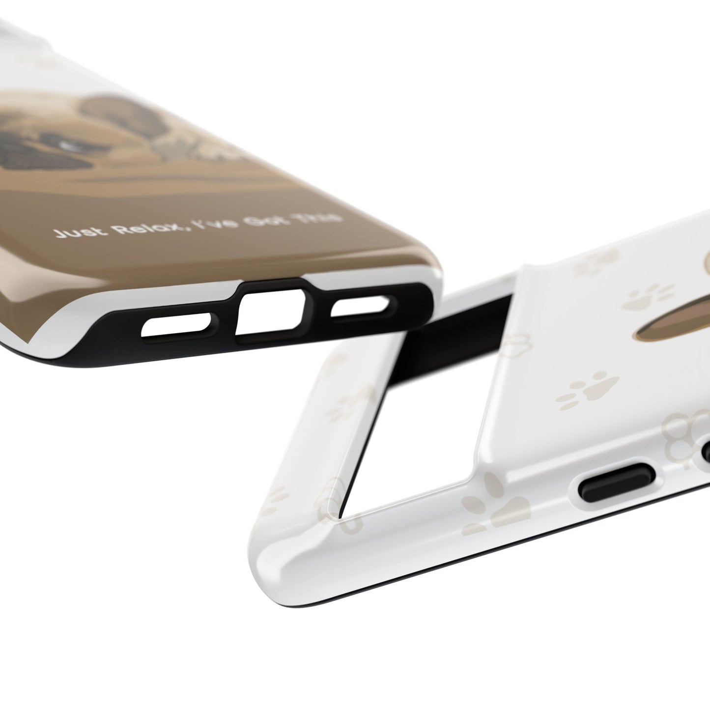 Dog Lover Tough Cases - Cute Pet Accessories with Pawsy Prints for iPhone 17 and Galaxy S25