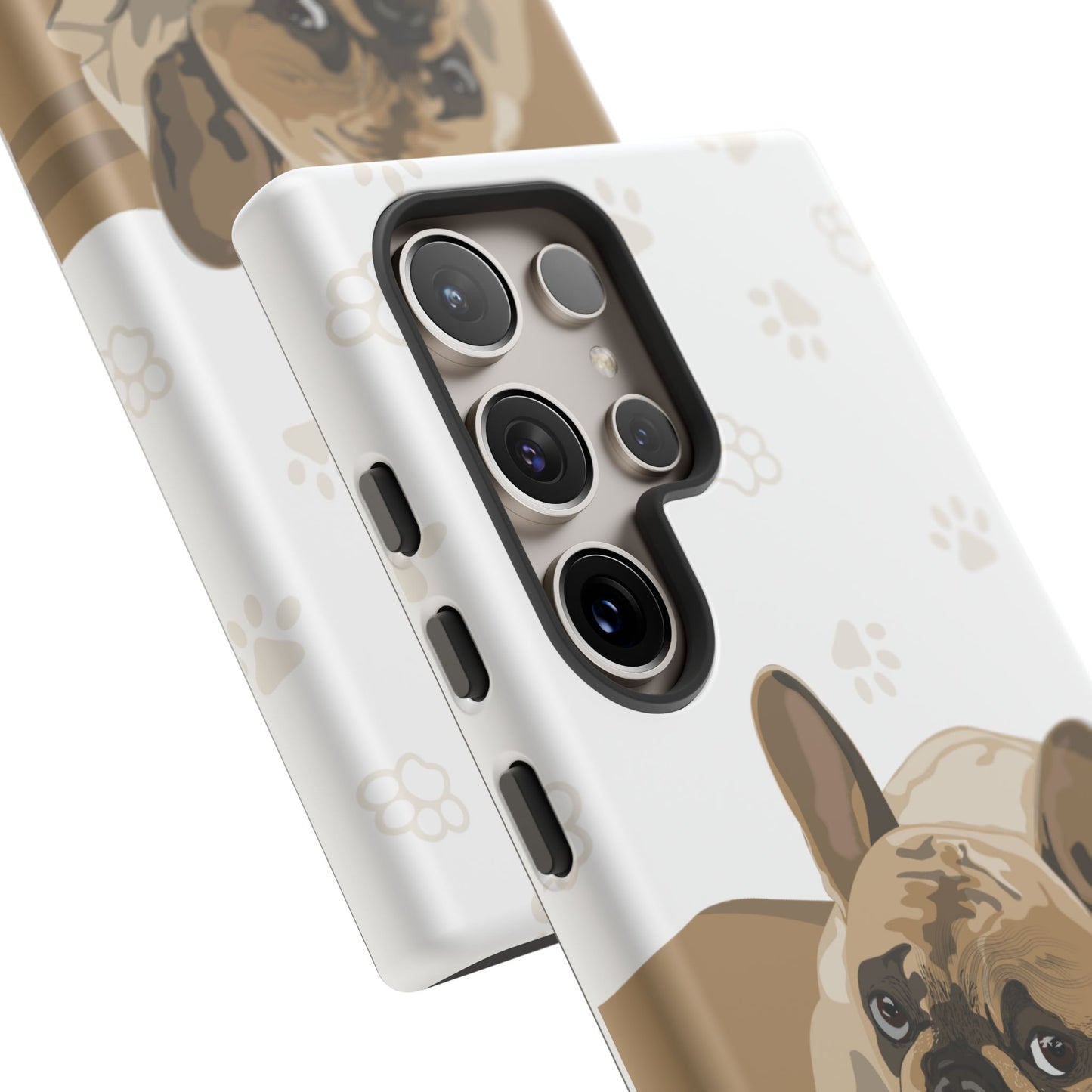 Dog Lover Tough Cases - Cute Pet Accessories with Pawsy Prints for iPhone 17 and Galaxy S25