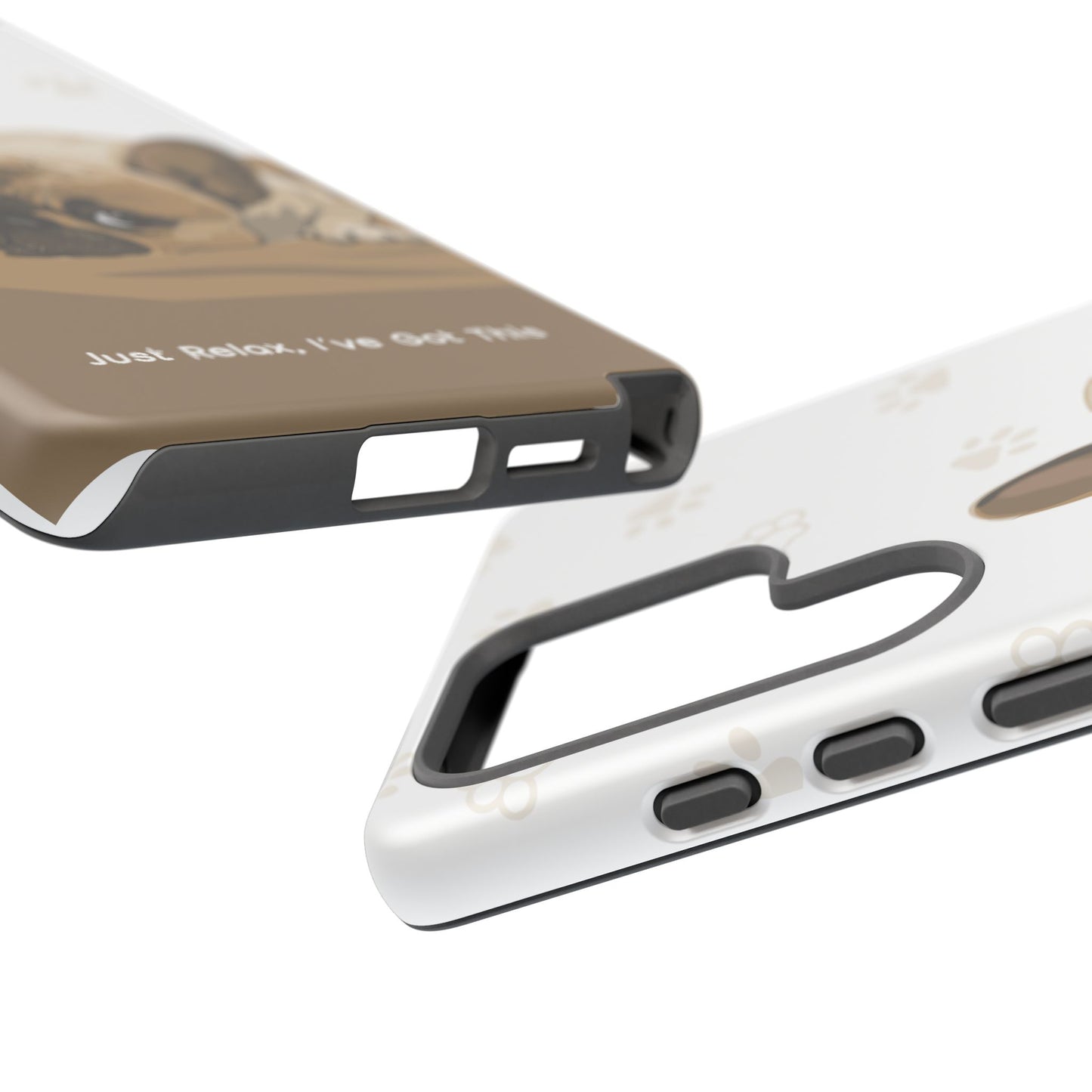 Dog Lover Tough Cases - Cute Pet Accessories with Pawsy Prints for iPhone 17 and Galaxy S25