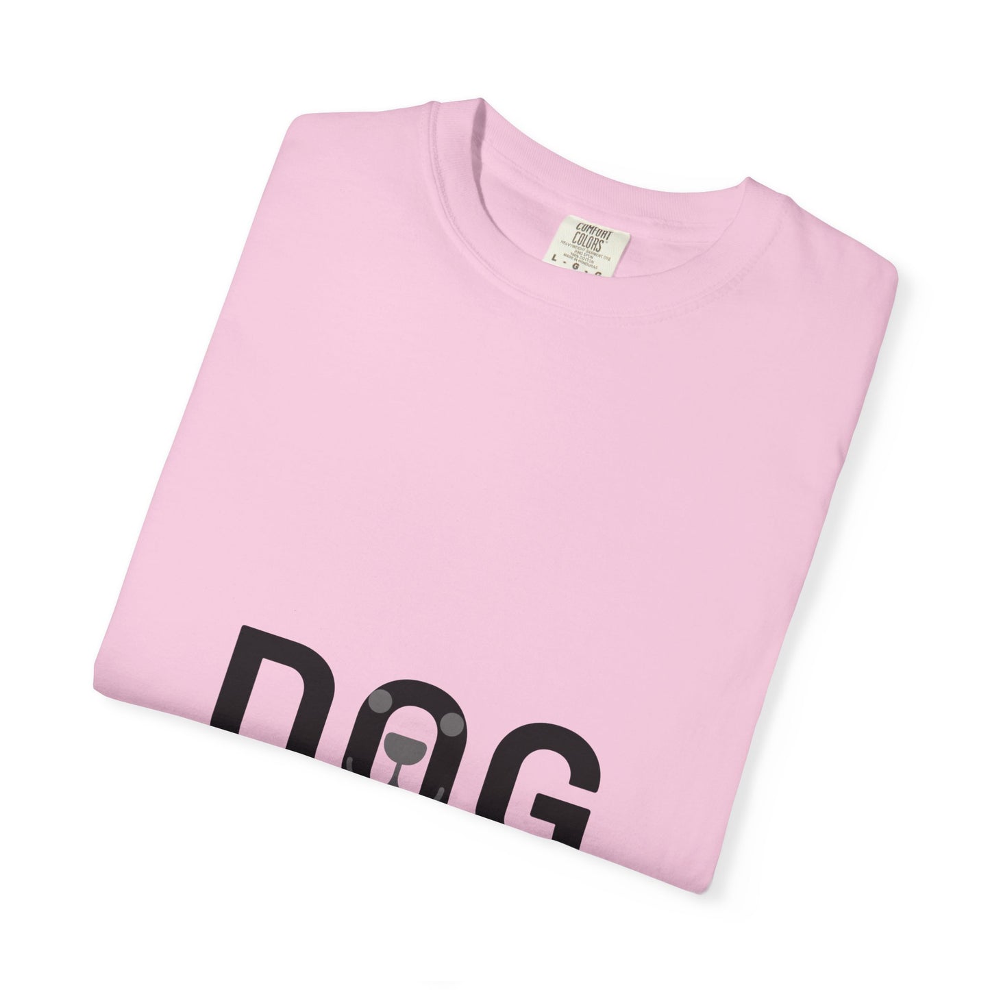 Minimalist Dog Lover Tee – Unisex Garment-Dyed Comfort Fit