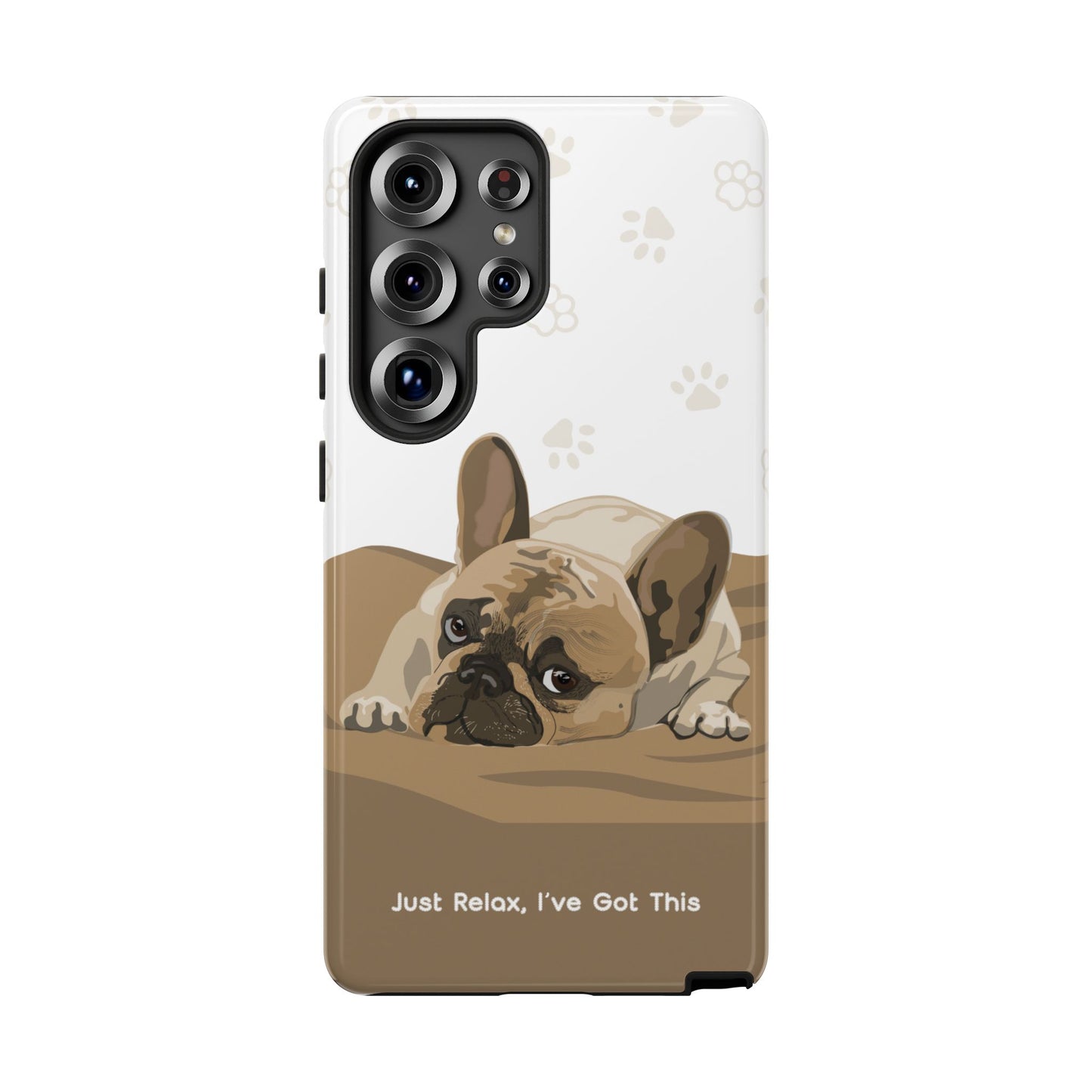 Dog Lover Tough Cases - Cute Pet Accessories with Pawsy Prints for iPhone 17 and Galaxy S25