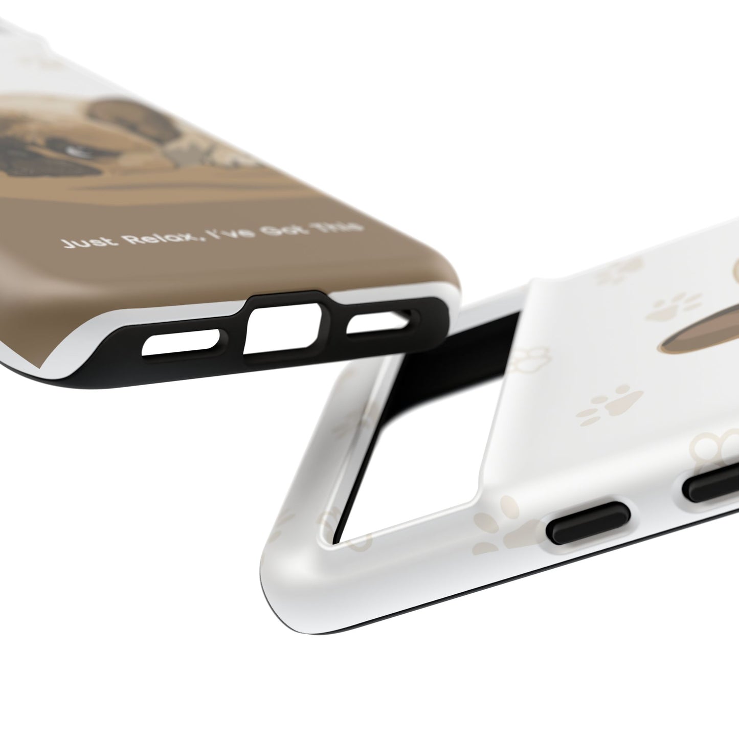 Dog Lover Tough Cases - Cute Pet Accessories with Pawsy Prints for iPhone 17 and Galaxy S25