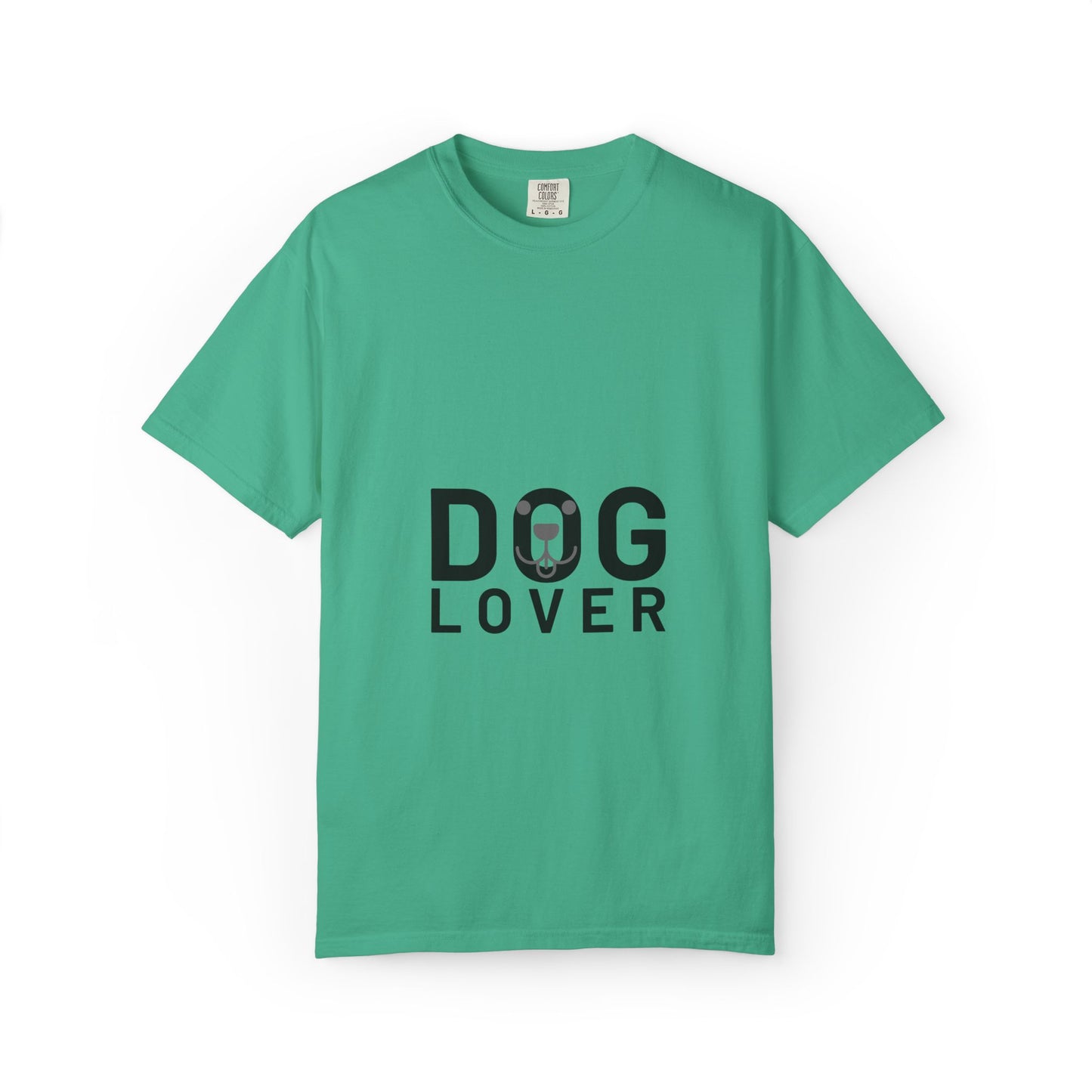 Minimalist Dog Lover Tee – Unisex Garment-Dyed Comfort Fit