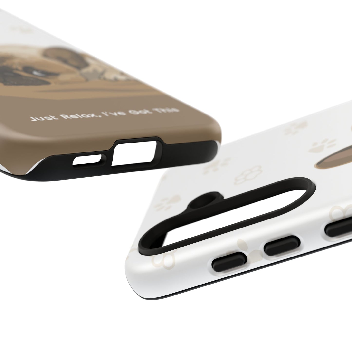 Dog Lover Tough Cases - Cute Pet Accessories with Pawsy Prints for iPhone 17 and Galaxy S25