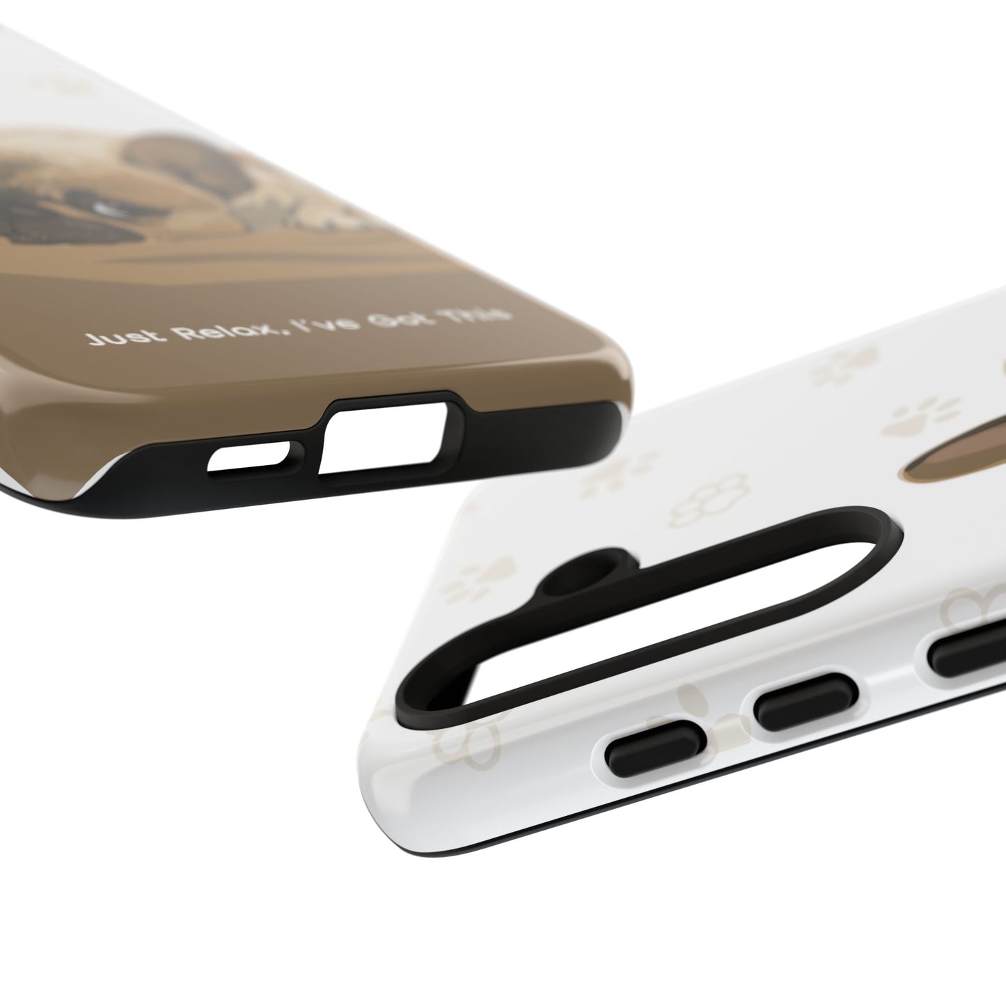 Dog Lover Tough Cases - Cute Pet Accessories with Pawsy Prints for iPhone 17 and Galaxy S25