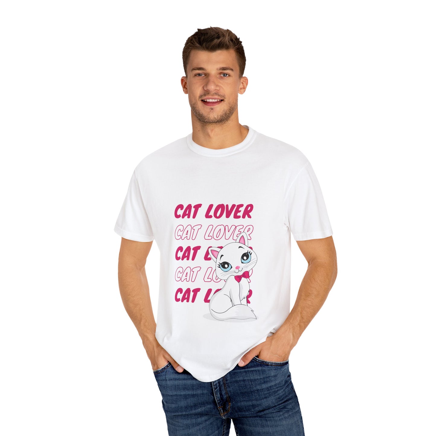 Cute Cat Lover T-Shirt - Perfect Gift for Cat Enthusiasts