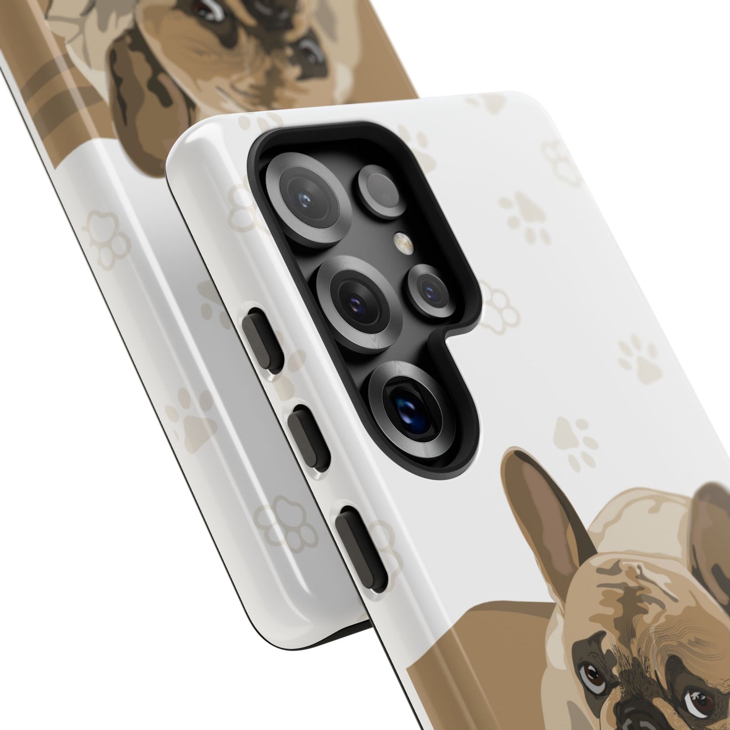 Dog Lover Tough Cases - Cute Pet Accessories with Pawsy Prints for iPhone 17 and Galaxy S25