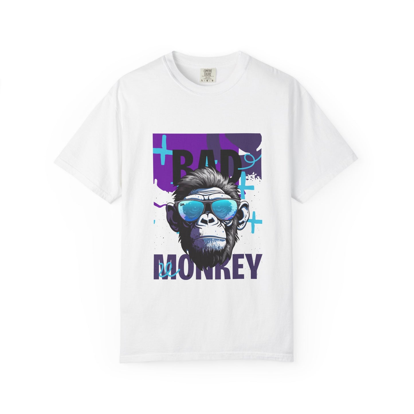 Cool Monkey Graphic T-Shirt - Fun Unisex Tee, Trendy Apparel for Animal Lovers, Gift for Birthdays, Parties, Casual Wear, Streetwear
