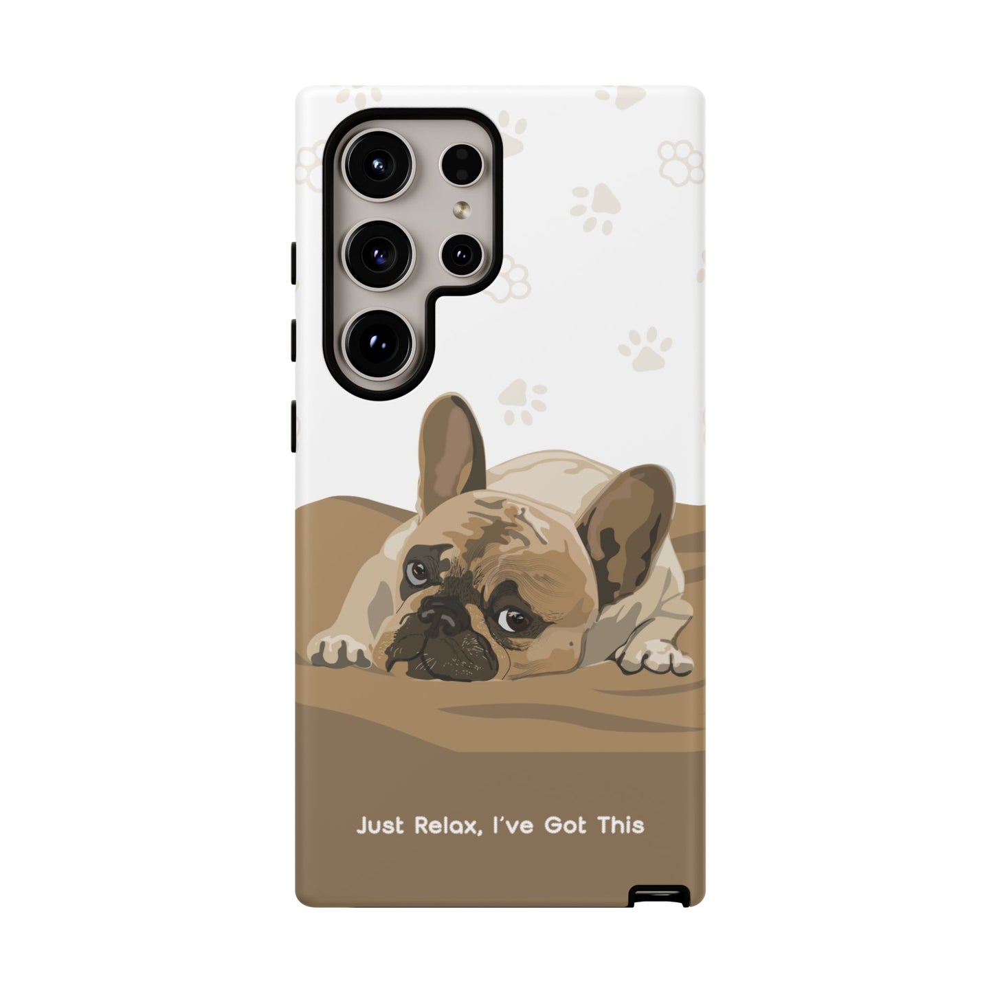 Dog Lover Tough Cases - Cute Pet Accessories with Pawsy Prints for iPhone 17 and Galaxy S25
