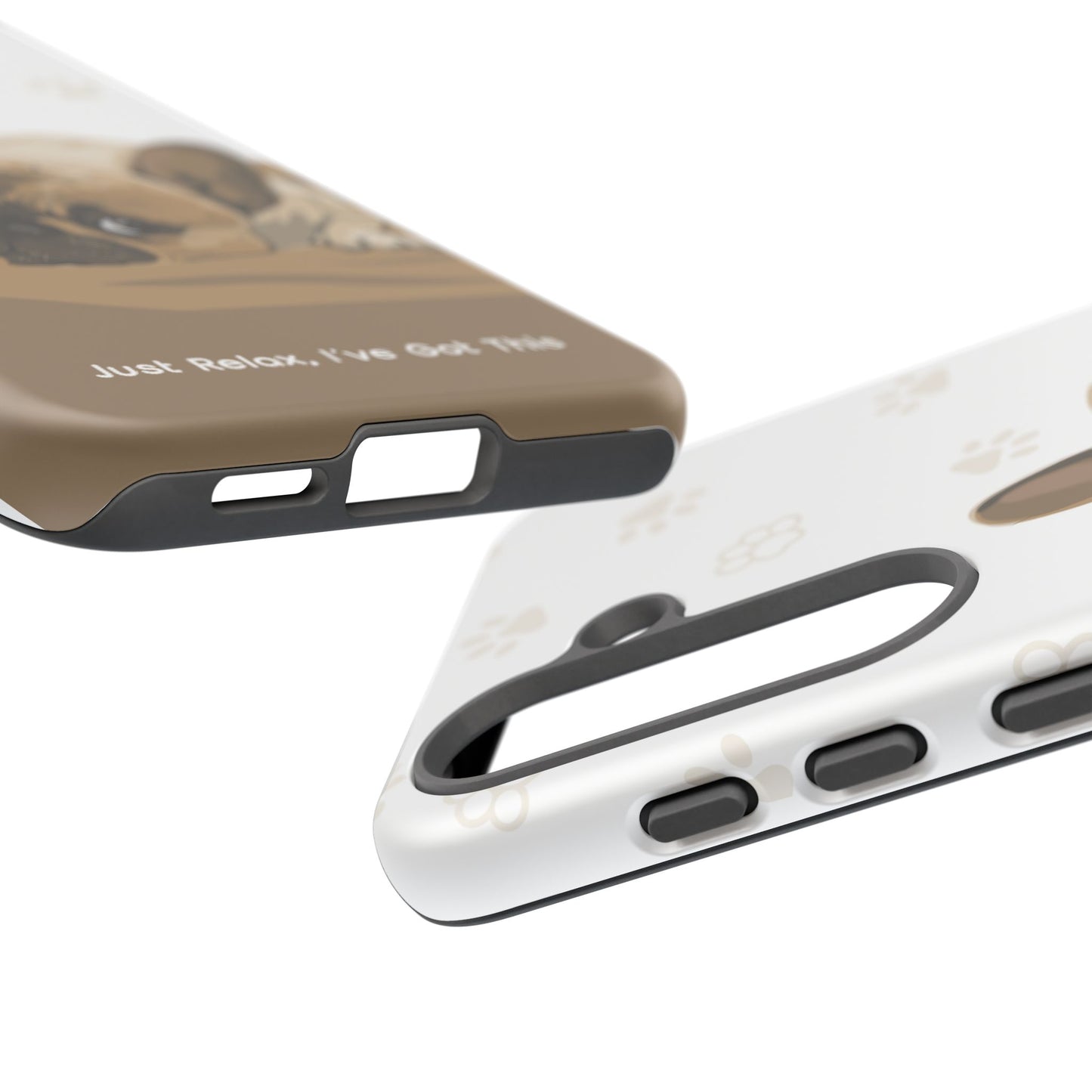 Dog Lover Tough Cases - Cute Pet Accessories with Pawsy Prints for iPhone 17 and Galaxy S25