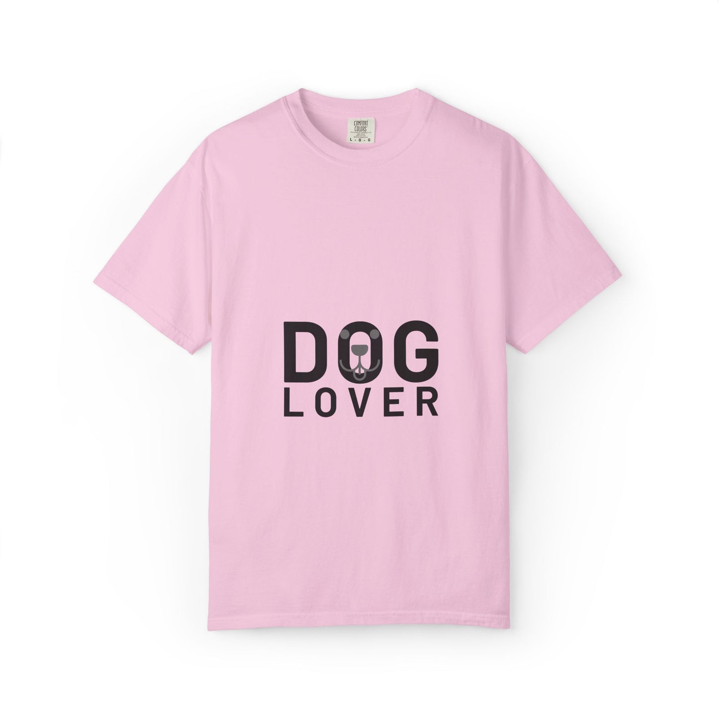 Minimalist Dog Lover Tee – Unisex Garment-Dyed Comfort Fit