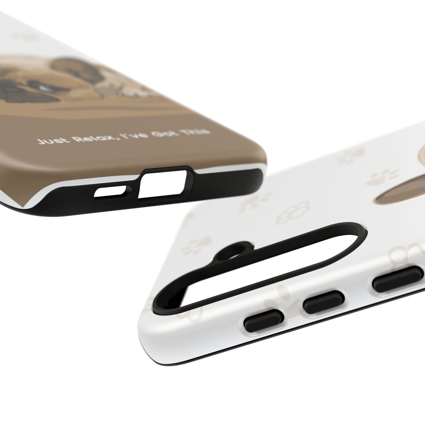 Dog Lover Tough Cases - Cute Pet Accessories with Pawsy Prints for iPhone 17 and Galaxy S25