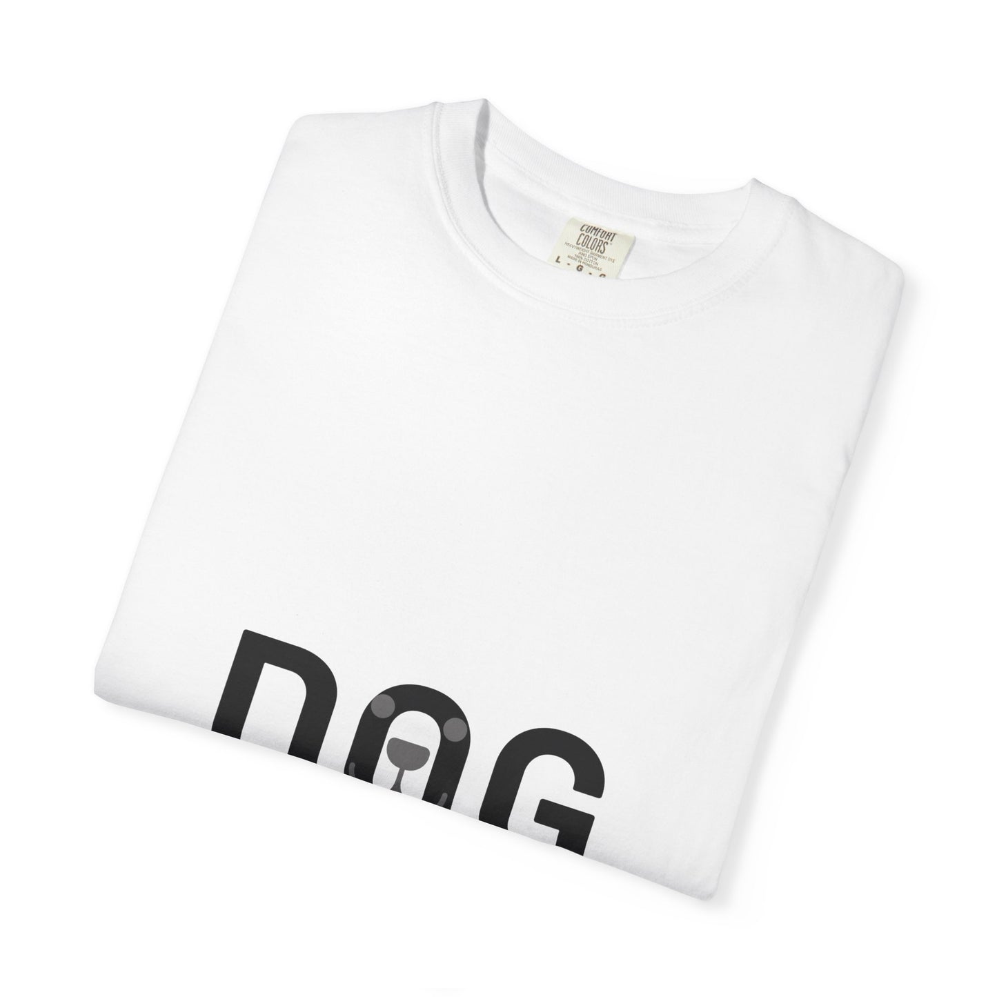 Minimalist Dog Lover Tee – Unisex Garment-Dyed Comfort Fit