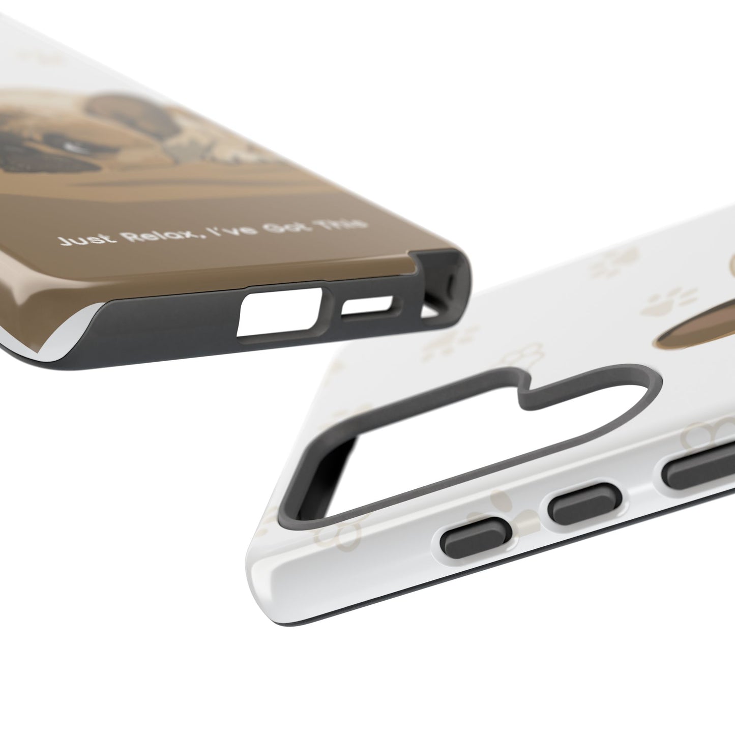 Dog Lover Tough Cases - Cute Pet Accessories with Pawsy Prints for iPhone 17 and Galaxy S25