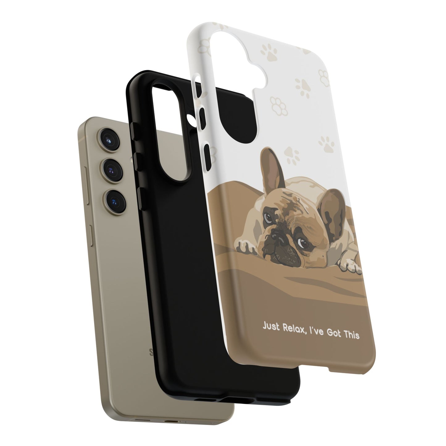 Dog Lover Tough Cases - Cute Pet Accessories with Pawsy Prints for iPhone 17 and Galaxy S25