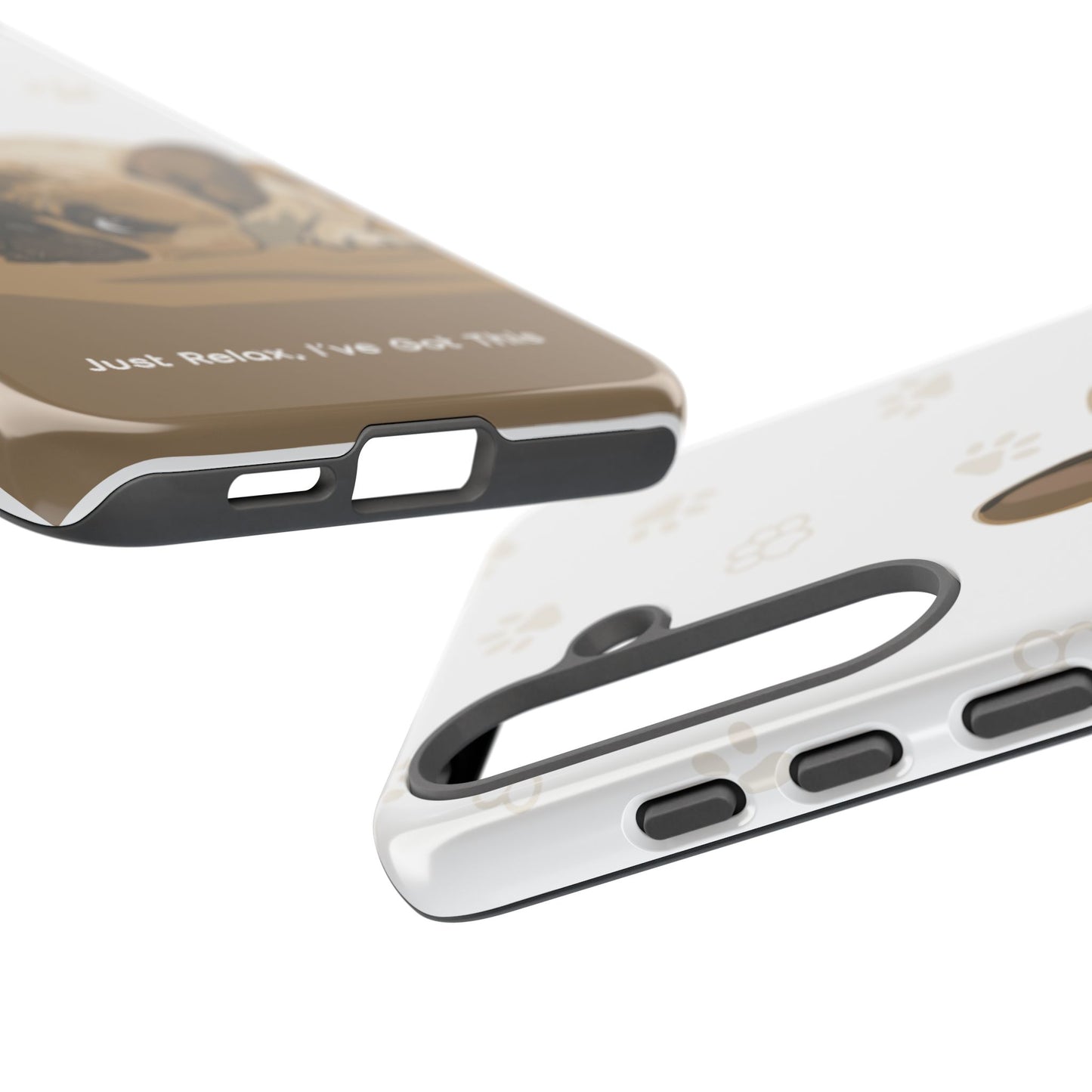 Dog Lover Tough Cases - Cute Pet Accessories with Pawsy Prints for iPhone 17 and Galaxy S25