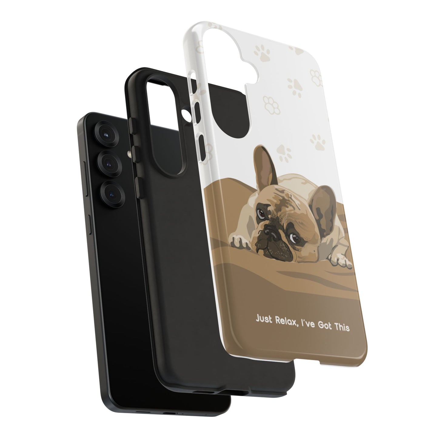 Dog Lover Tough Cases - Cute Pet Accessories with Pawsy Prints for iPhone 17 and Galaxy S25