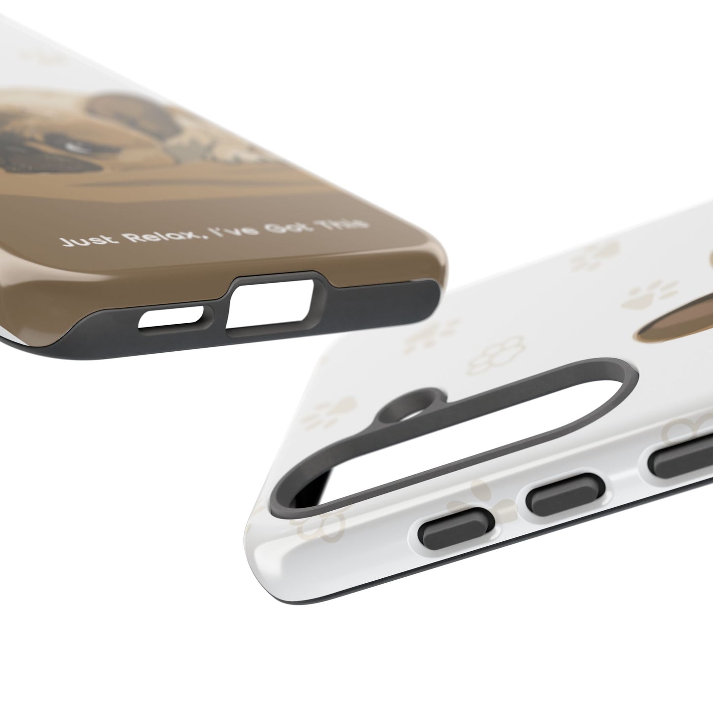 Dog Lover Tough Cases - Cute Pet Accessories with Pawsy Prints for iPhone 17 and Galaxy S25