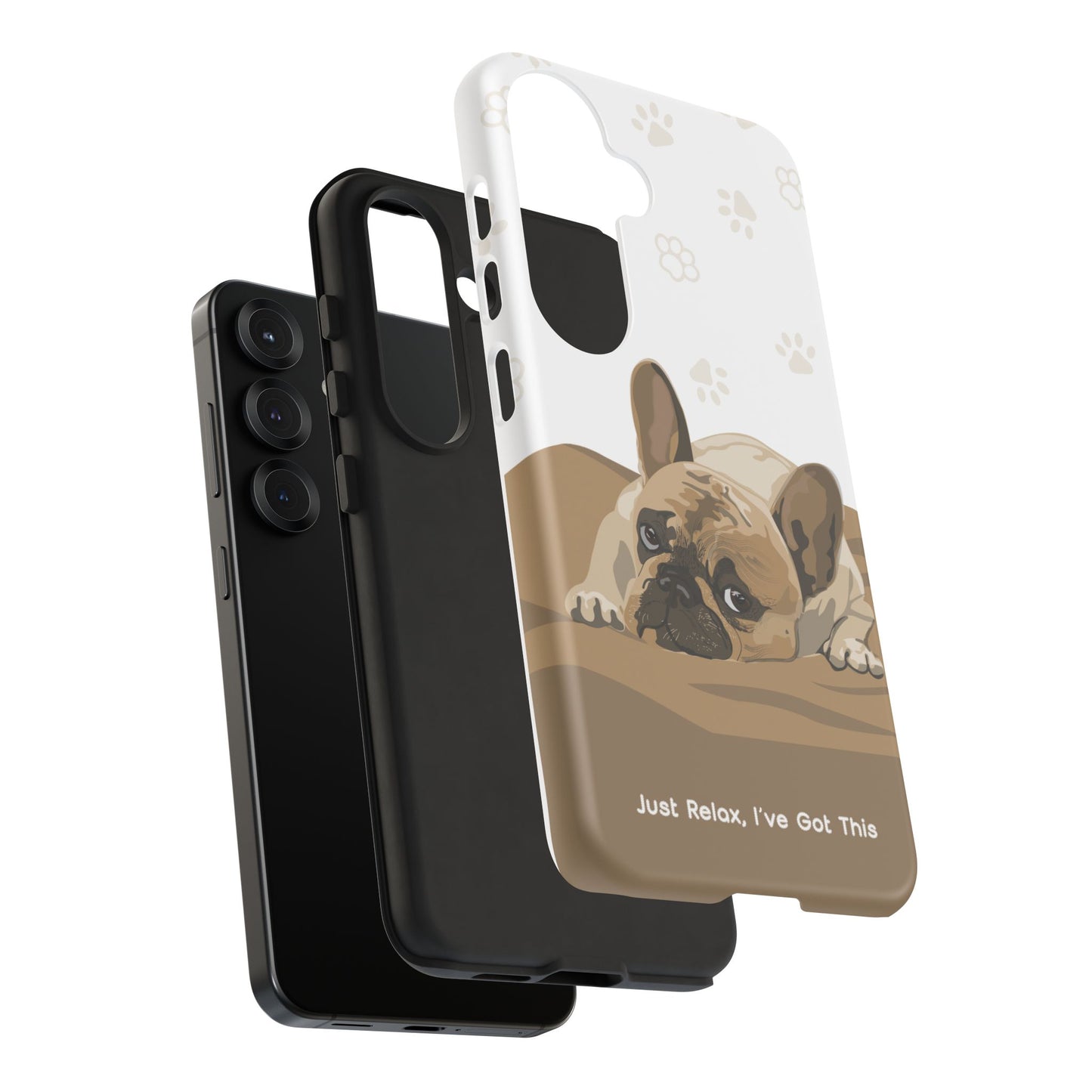 Dog Lover Tough Cases - Cute Pet Accessories with Pawsy Prints for iPhone 17 and Galaxy S25