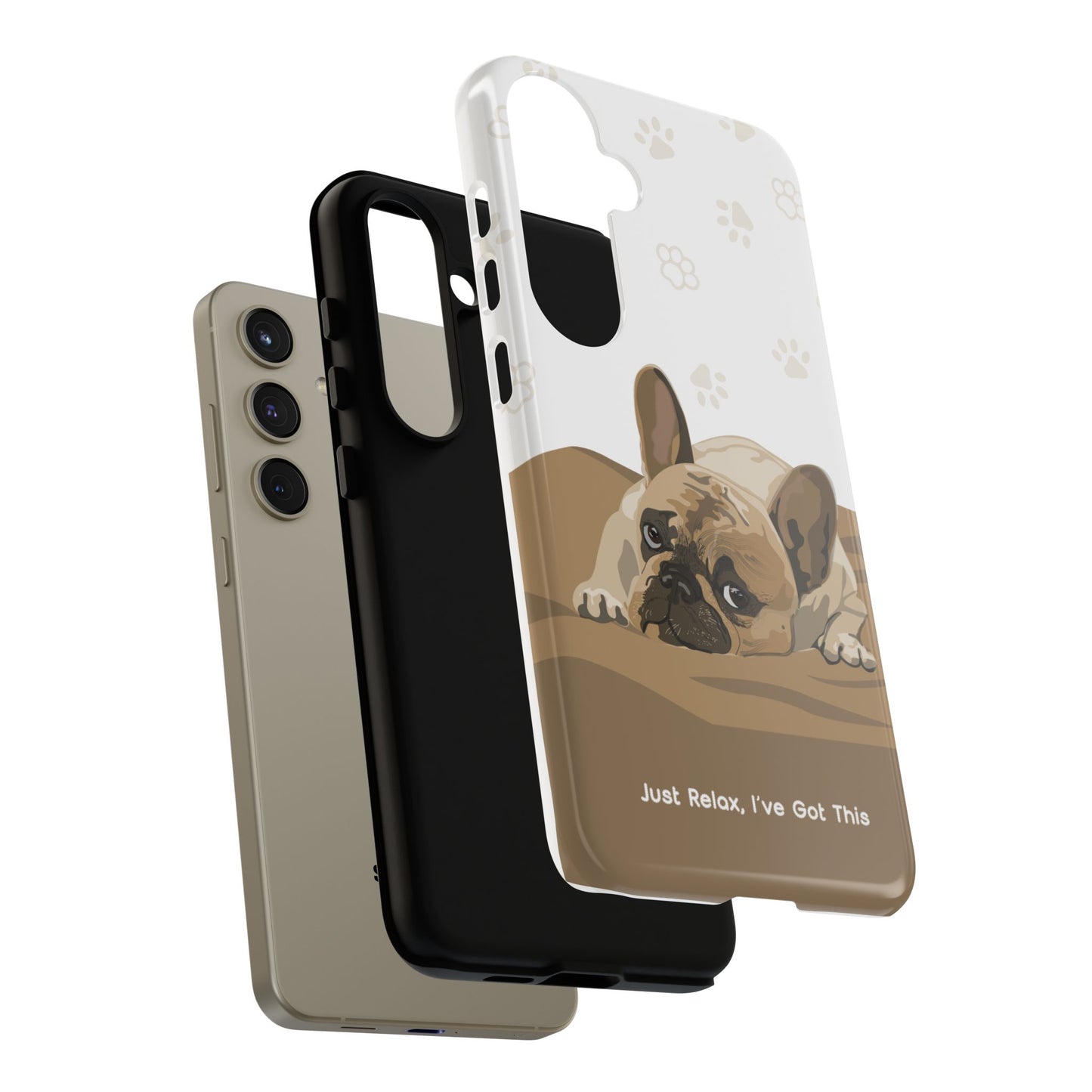 Dog Lover Tough Cases - Cute Pet Accessories with Pawsy Prints for iPhone 17 and Galaxy S25
