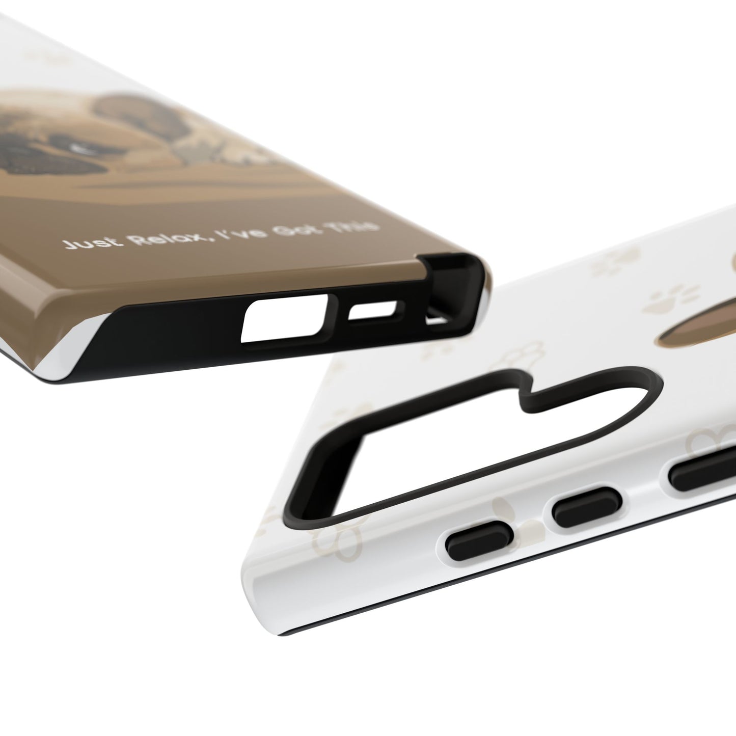 Dog Lover Tough Cases - Cute Pet Accessories with Pawsy Prints for iPhone 17 and Galaxy S25