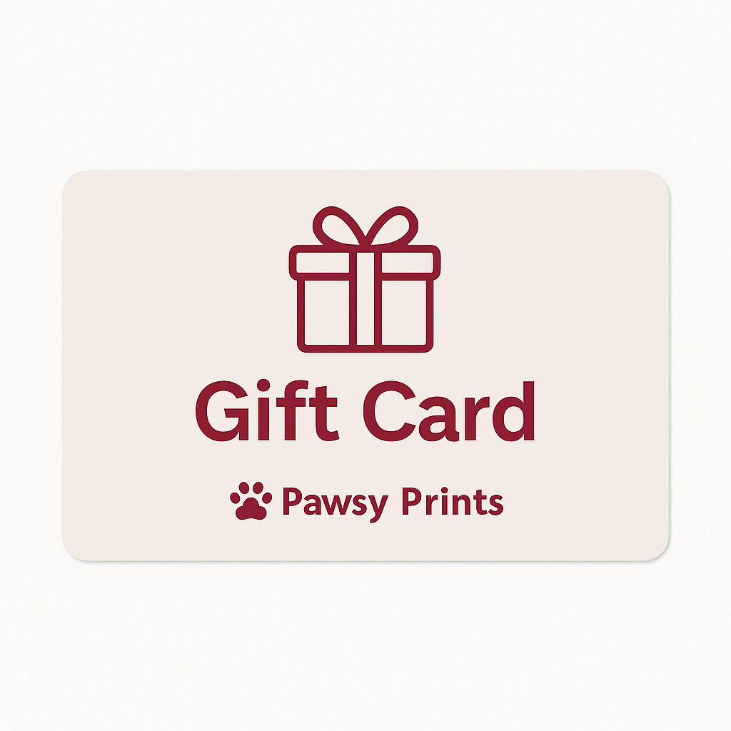 Pawsy Prints Gift Card