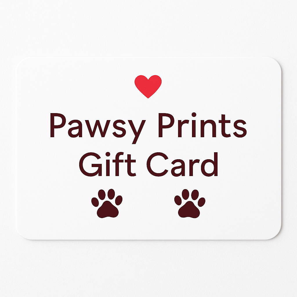 Pawsy Prints Gift Card